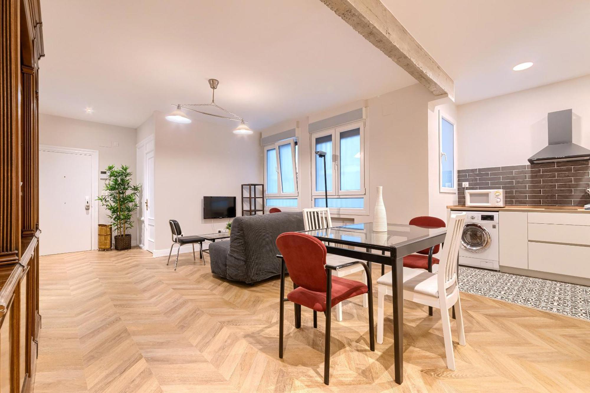 Euskalduna, Vivienda Turistica Moderna Y Renovado Bilbao Luaran gambar